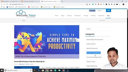 How to Create Post Category  How to Add Category in Menu  How to Display Post in Wordpress Part5p