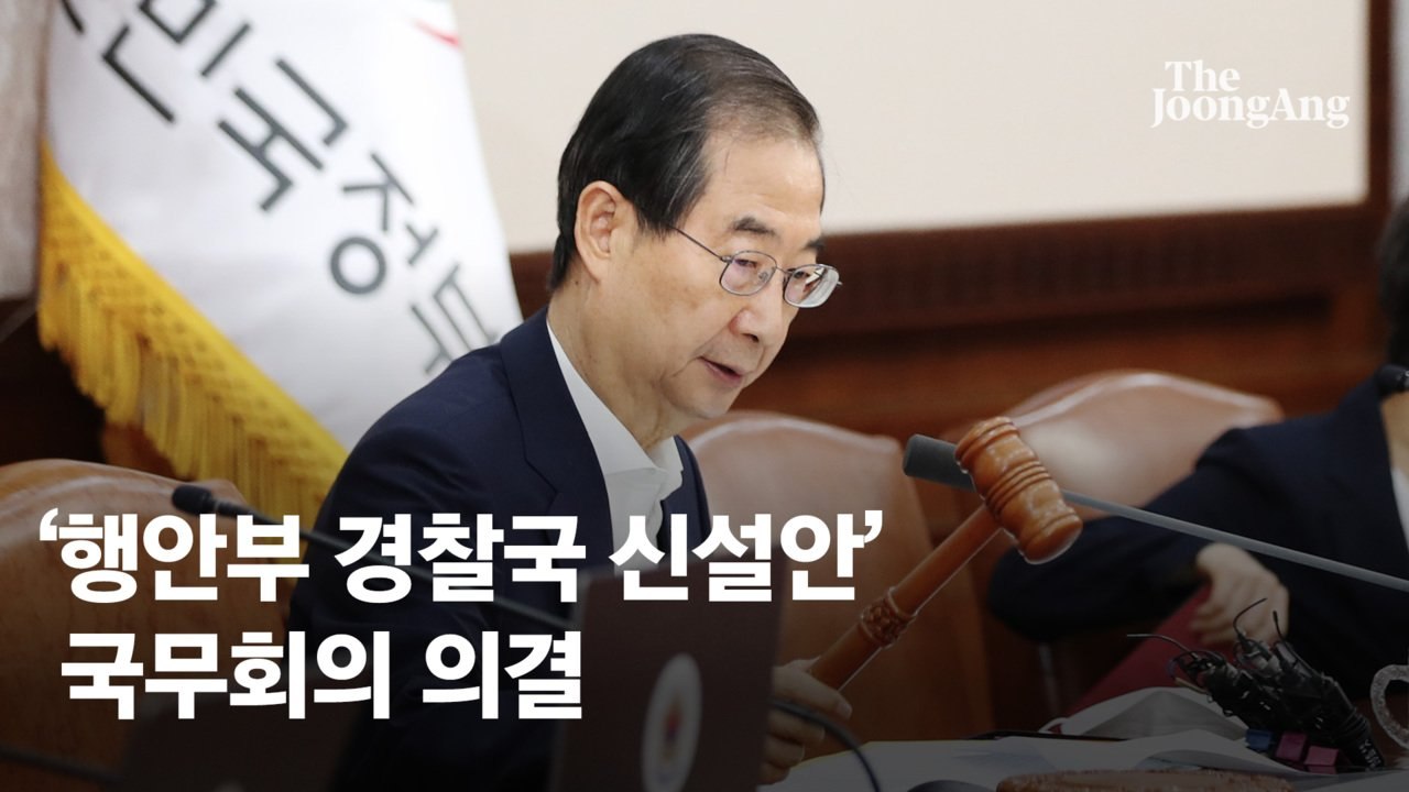 [속보]'행안부 경찰국 신설안' 국무회의 의결…8월2일부터 시행