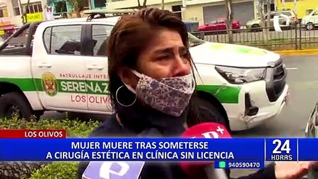 Los Olivos: mujer muere tras someterse a una liposucción en clínica que operaba sin licencia