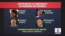 Ellos son  los 4 funcionarios aspirantes a candidato de Morena en Edoméx