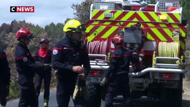 Incendies en Gironde : immersion avec les pompiers