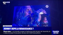 Concert à l'Olympia, tournage à Versailles... Johnny Depp fait son retour après son procès