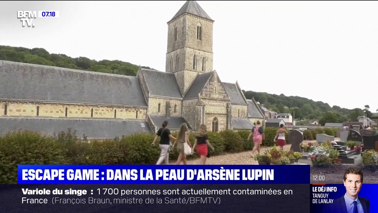 C'est vos vacances: dans la peau d'Arsène Lupin le temps d'un escape game à Étretat