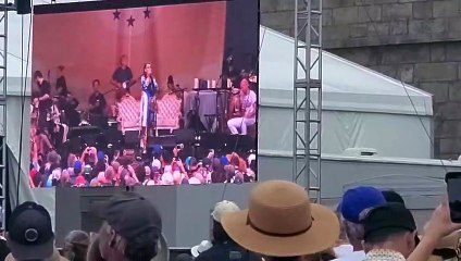 Brandi Carlile Introduces Joni Mitchell (Full Intro) - Joni returns to Newport F