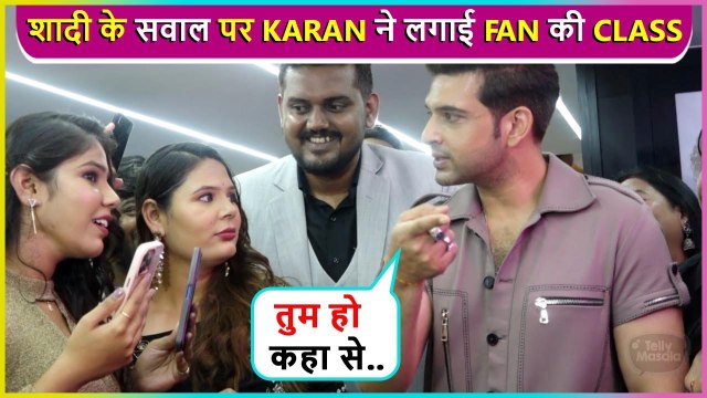Karan Kundrra SAVAGE Reply To a Female Fan Asking About His Marriage With Tejasswi