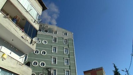 SULTANBEYLİ'DE KURAN KURSUNDA YANGIN