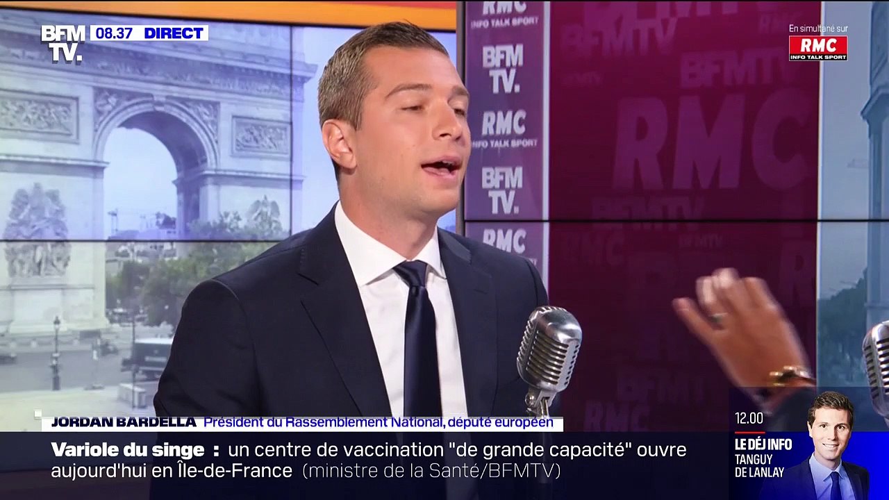 Jordan Bardella: "L'objectif de la France insoumise c'est de faire le show et de vouloir faire sauter les institutions"