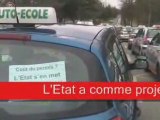 Manifestation des auto-écoles Rennes