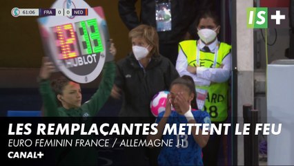 Les remplaçantes mettent le feu - Euro féminin France / Allemagne J-1