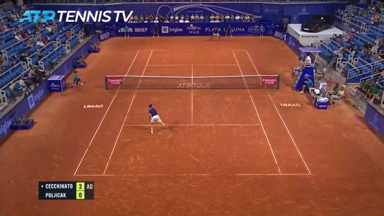 Highlights: Cecchinato gewinnt knapp