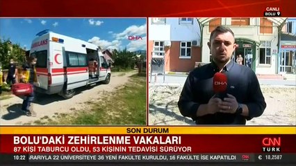 Bolu'daki zehirlenme vakalarında son durum ne?