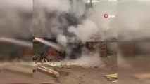 Son dakika haberleri | Orman ürünleri fabrikasında yangın