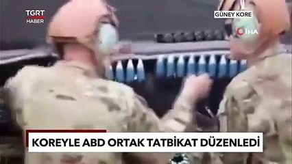 Gerilim Tırmanıyor! Kore'de ABD Askeri Tatbikatı - Türkiye Gazetesi