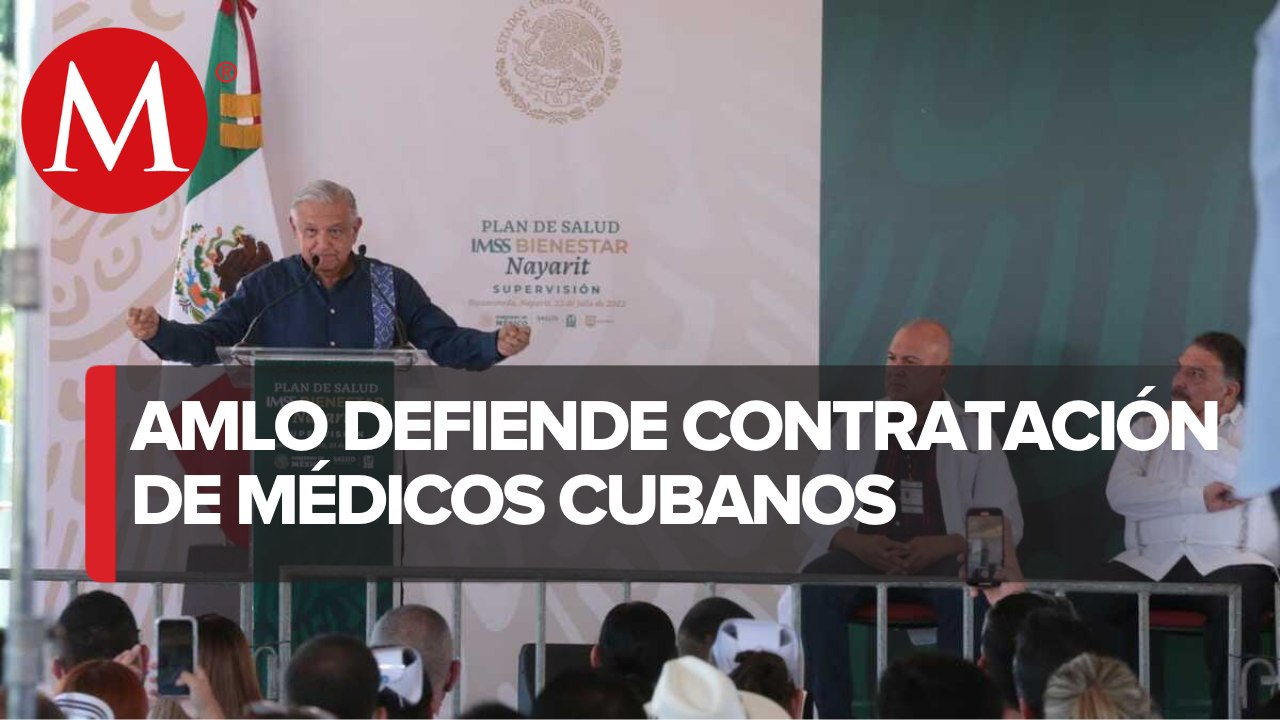 "La salud no tiene ideologías", dice AMLO tras llegada de 60 médicos cubanos a México