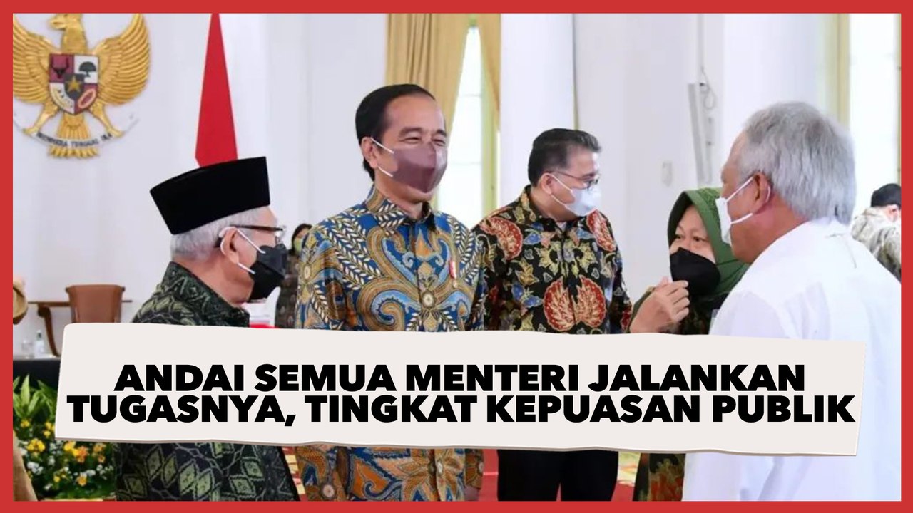 Analis: Andai Semua Menteri Jalankan Tugasnya, Tingkat Kepuasan Publik ke Jokowi Bisa 80 Persen