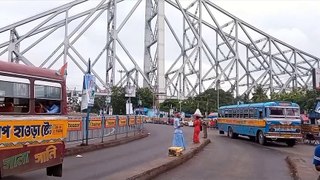 Kolkata Howrah Bridge । Kolkata Howrah railway station
