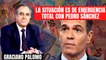 Graciano Palomo advierte de la catástrofe económica con Sánchez: “La situación es de emergencia total”