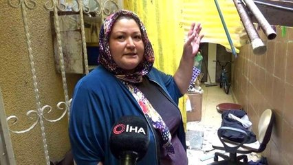 Sultangazi'de polisten kaçarken 10 metreden evin bahçesine düştüler