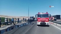 Son dakika haber: Kayseri'de feci kaza: Otomobilin içinde yanarak can verdiler