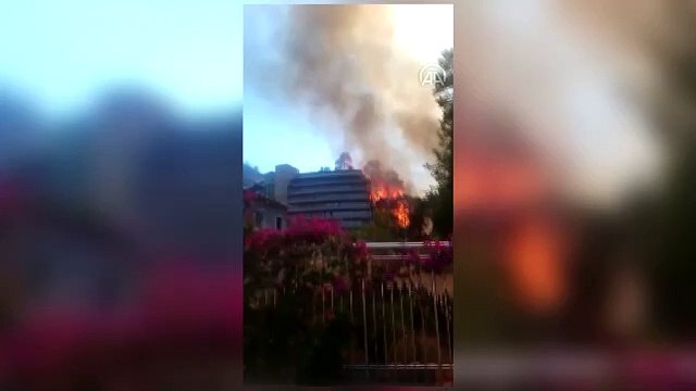 MUĞLA - Marmaris'te orman yangını (1)