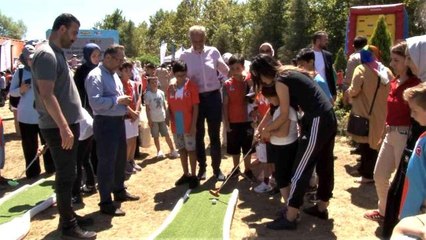 Çekmeköy'de spor okullarına muhteşem final töreni