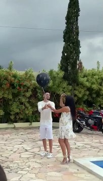 Gender Reveal Balloon Flies Away