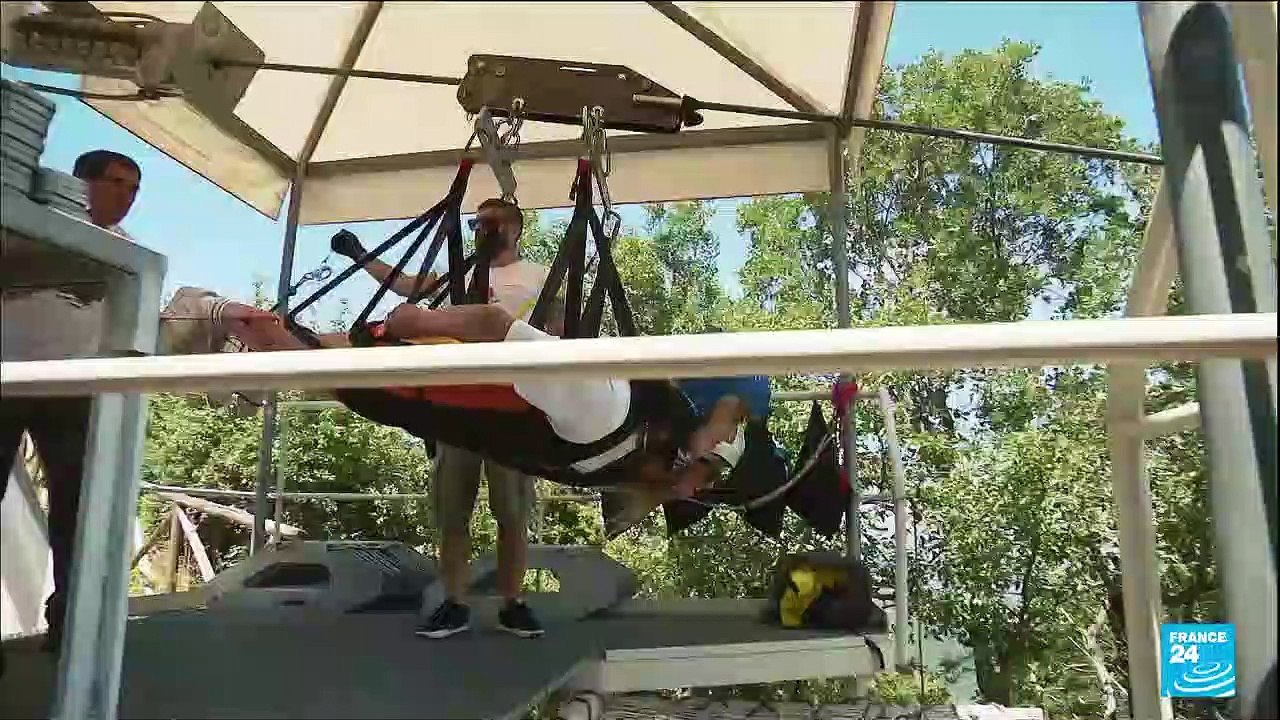 Italie : Une tyrolienne pour les amateurs de sensations fortes