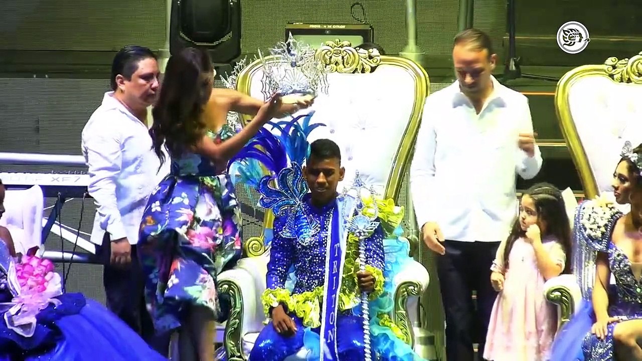 Realizan coronación de corte real de las Fiestas de Santa Ana 2022 en Boca del Río