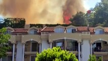 Otele sıçradı, korku dolu anlar: Otelimiz yanıyor! Marmaris’te yangın yıl dönümünde yine orman yangını
