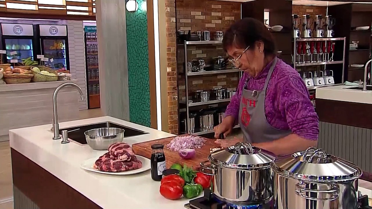 Edith se aseguró con unos riñones de res
