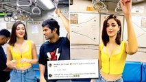 Ananya Panday Trolled For Travelling In Mumbai Local