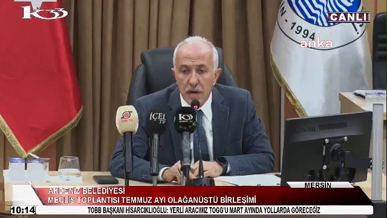 HDP'li üyelerinin gözaltına alındığı gün Mersin Akdeniz Belediye Meclisi, 21 üyesinin yokluğunda 17 üyeyle borçlanma ve satış kararı aldı