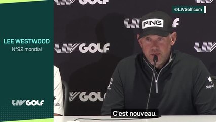 LIV Golf - Ian Poulter et Lee Westwood défende la nouvelle ligue