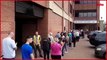 Queues at the Stadium of Light ticket office and club shop ahead of Sunday's Championship opener against Coventry City