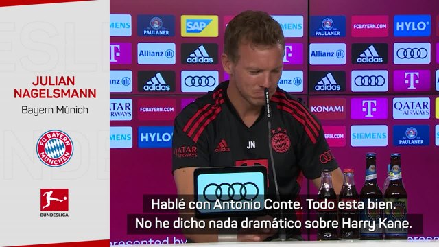 Nagelsmann responde a Laporta: No tengo ningún problema con él
