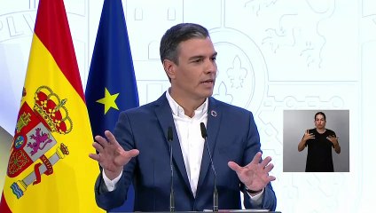 Sánchez anuncia que se mejorará la coordinación contra los incendios con las Comunidades Autónomas a través de un real decreto