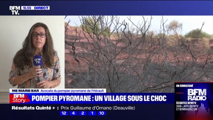 Pompier pyromane de l'Hérault: "C'est un homme âgé de 36 ans, qui est père de famille [...] et sapeur pompier volontaire depuis 20 ans", décrit son avocate