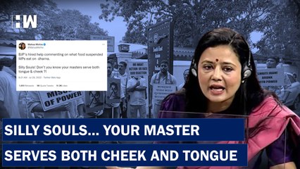 BJP's Tandoori Chicken Jibe Mahua Moitra Tweets, Silly Souls Dig| Smriti Irani| TMC| Lok Sabha