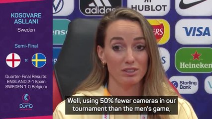 Sweden critical of VAR limitations at Women's Euros