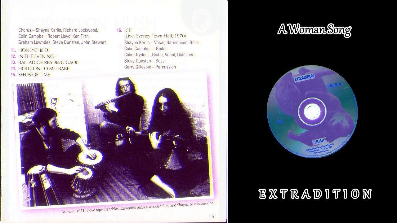 レア◆HUSH EXTRADITION レコード Extradition — Hush 1971 (Australia, Psychedelic/Folk Rock) - video