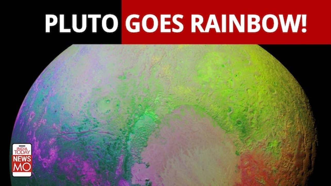 NASA Shares Unique Image Of Pluto Turning Rainbow, Find Out Why?