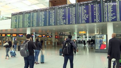 Download Video: Wegen Streiks: Lufthansa streicht am Mittwoch fast alle Flüge von München und Frankfurt