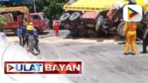 Dump truck, bumangga sa gusali sa Bataan; Driver, patay
