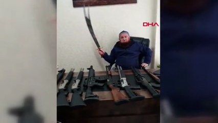 Sosyal medyadaki silahlı görüntülere gözaltı