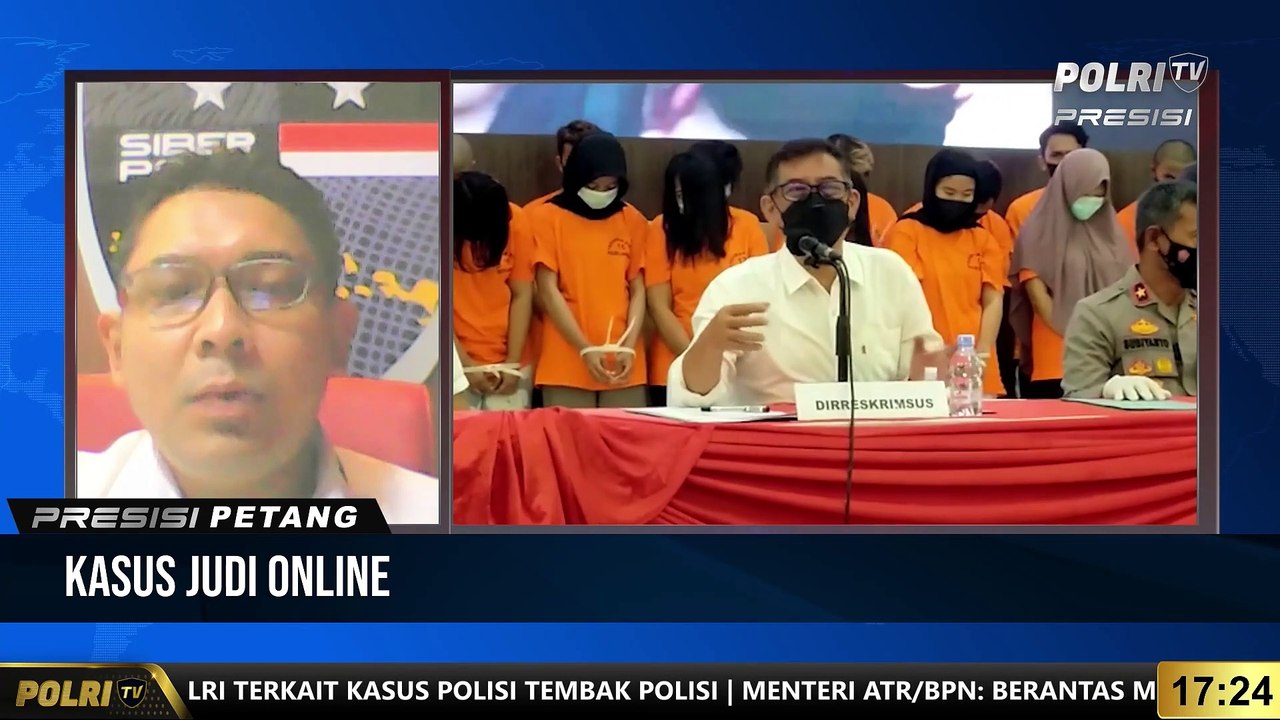 Live Dialog Bersama Kasubdit Siber Ditkrimsus Polda Lampung AKBP Yusriandi Terkait Kasus Judi Online