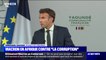 Emmanuel Macron en Afrique: "On doit aider à réguler les sujets de corruption qui sont un fléau pour le continent africain"