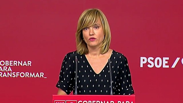 Pilar Alegría: Desde el primer momento se asumieron las responsabilidades políticas en el caso de los ERE en Andalucía