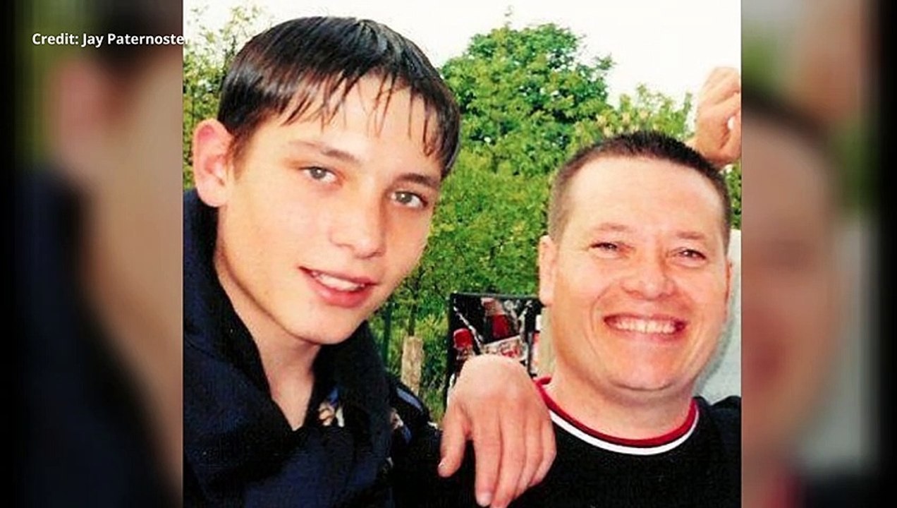 Jay Paternoster is heartbroken after the tree planted in his son's memory was vandalised