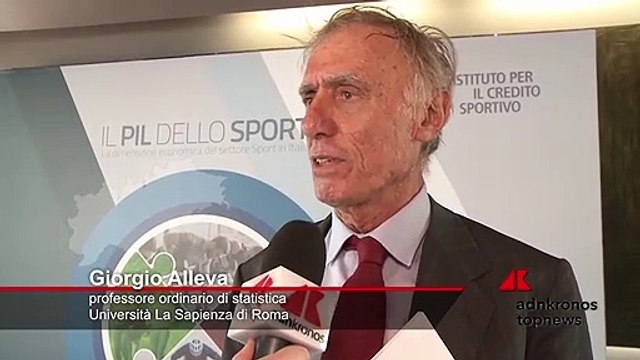 Dallo sport un contributo al Pil nazionale pari a 24,5 miliardi con 490 mila occupati