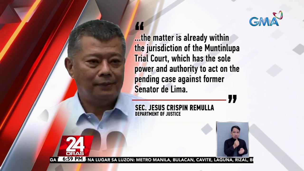 Ilang senador, naghain ng resolusyon na iatras ang kaso laban kay Sen. De Lima at palayain siya | 24 Oras